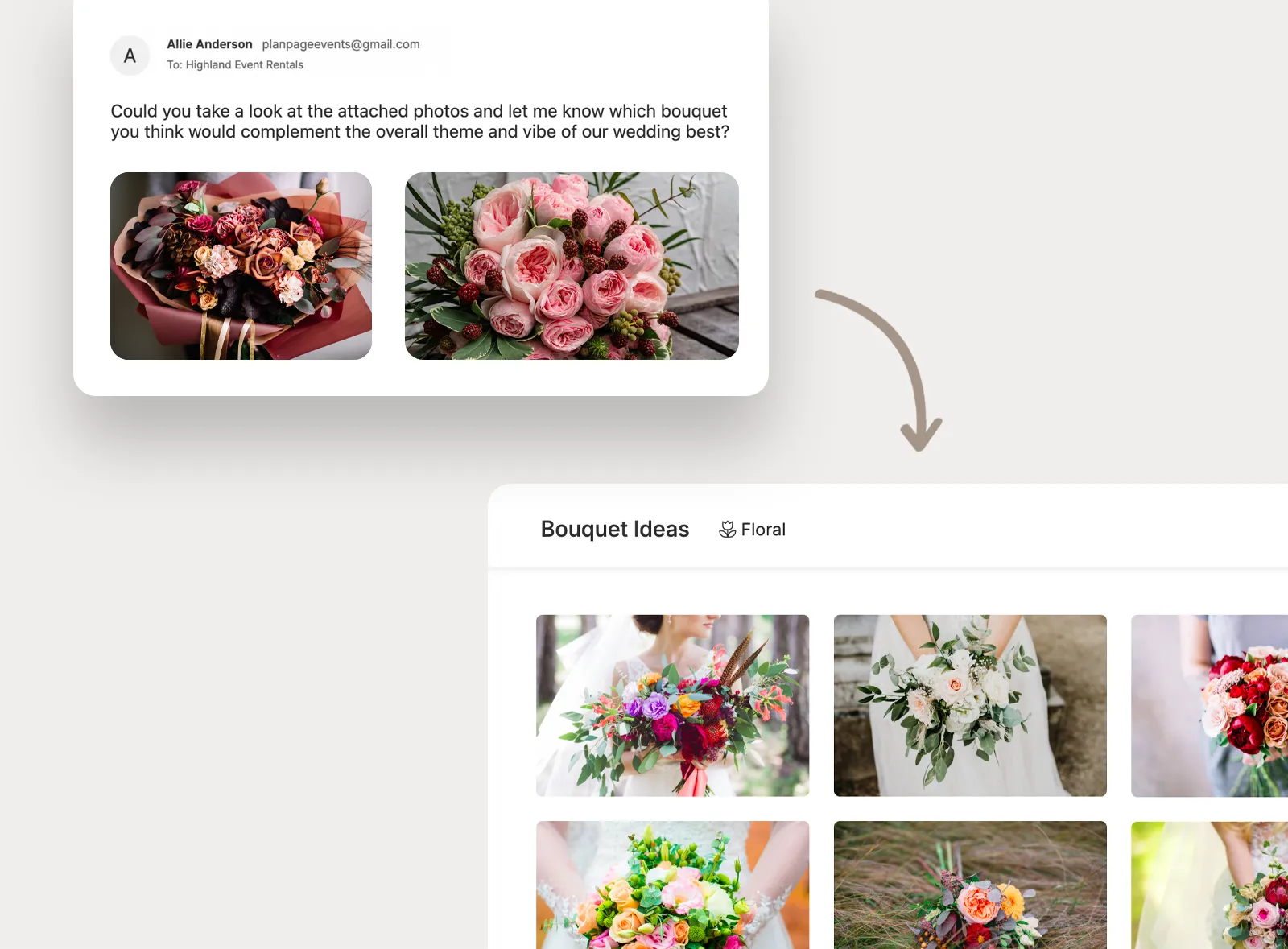 Save images to mood boards