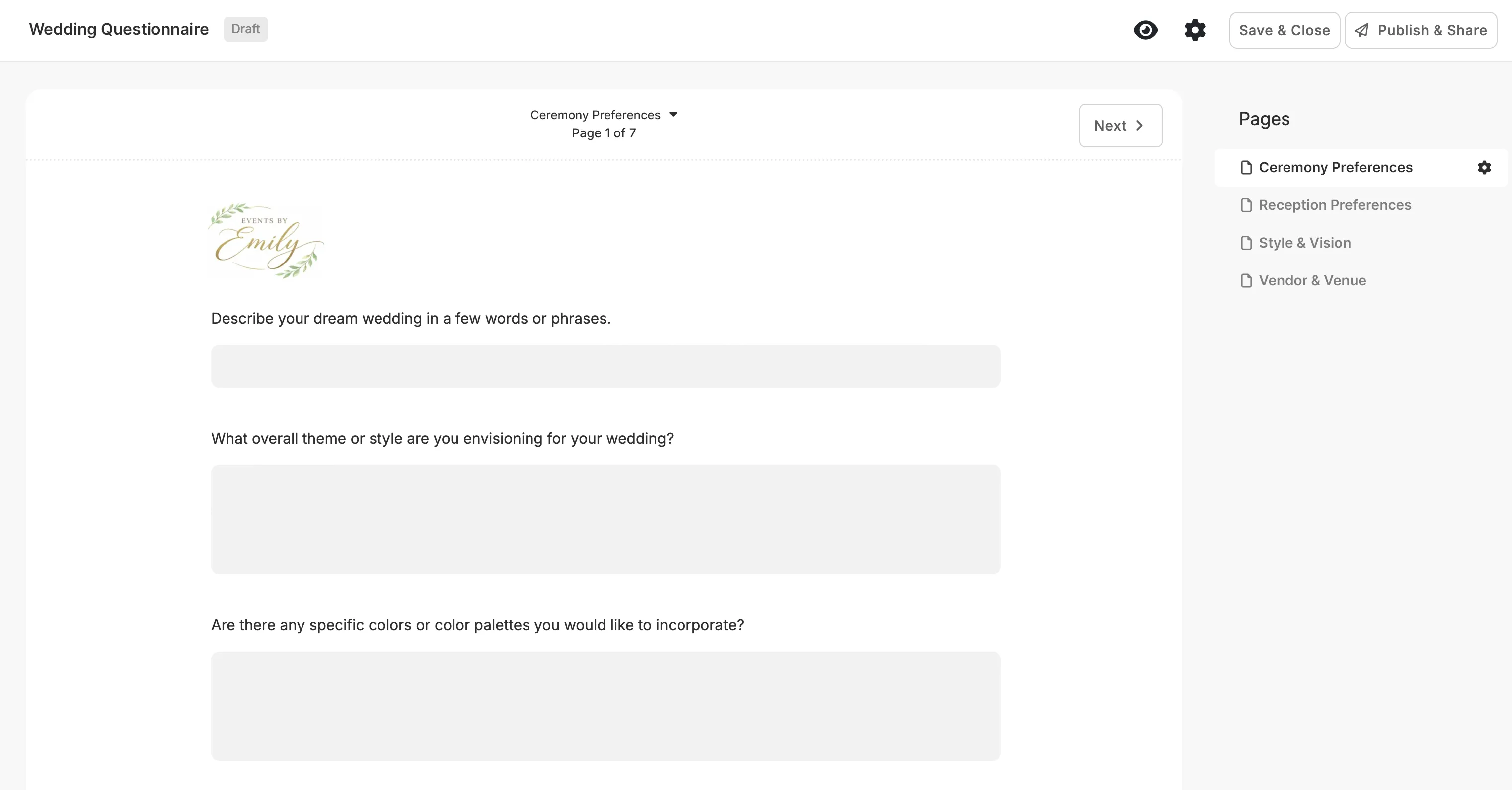Planpage marketing hero