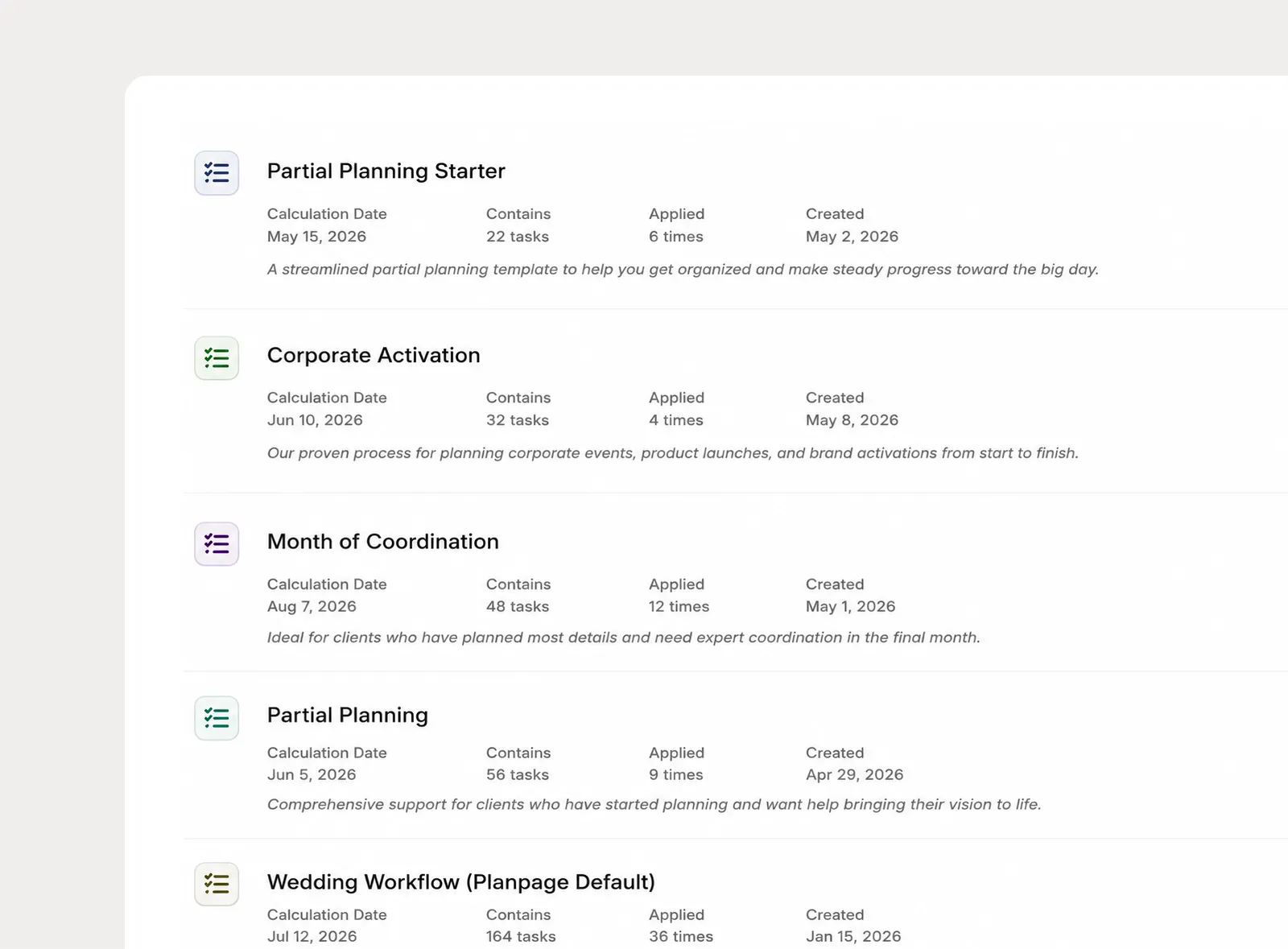 Turn your planning process into reusable workflows