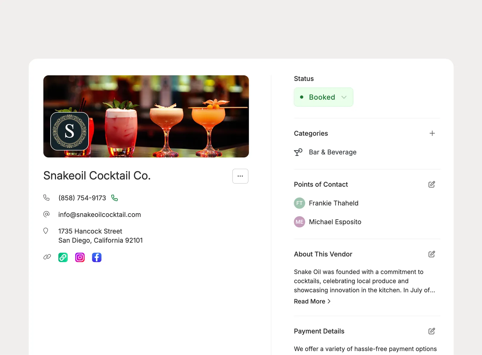 Keep project-specific details in context